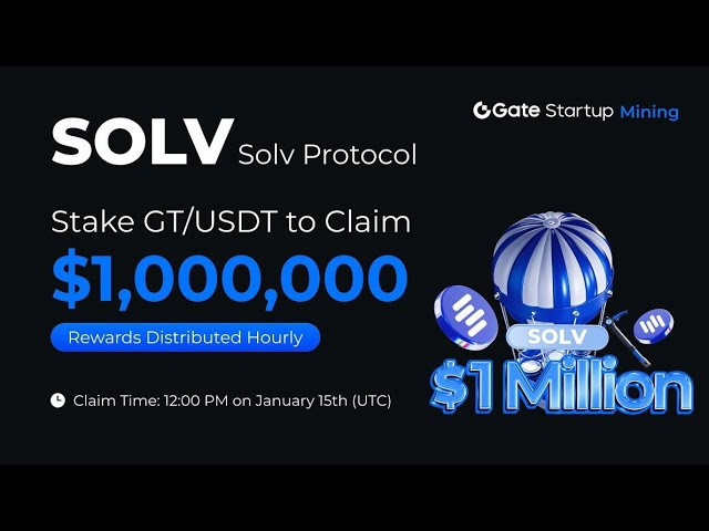 SOLV Protocol Stake GT and USDt win prizes Tokens to claim 🎁🎉#Gateio #GT #SOLV