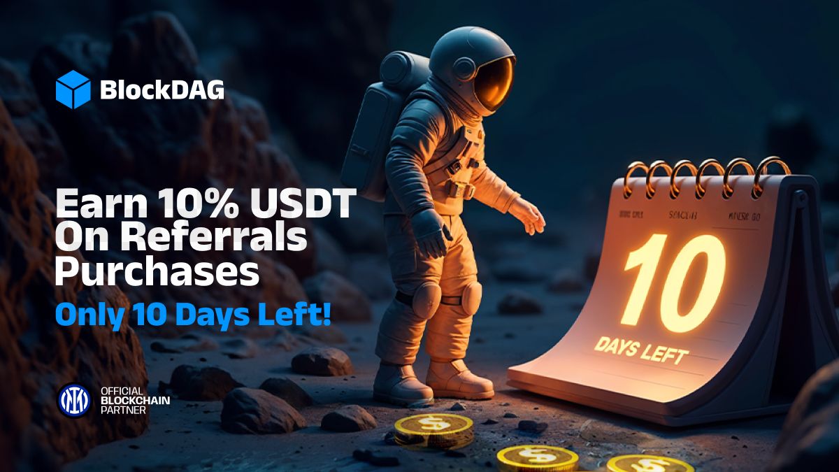 BlockDAG の 10% USDT キャッシュバック: 紹介者と購入者にとって Win-Win!