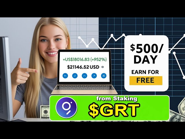 The Crypto Gems You Cannot Miss in 2025! Stake GRT Coin Graph Token for $500 Daily Passive Income