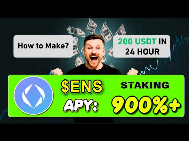 Gagnez 500 $ par jour de manière passive en jalonnant $ENS – Ne manquez pas cette occasion ! Stake Ethereum Name Service