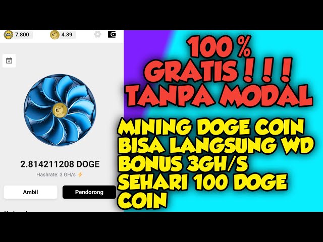 NEUESTES KOSTENLOSES DOGE COIN MINING 2025