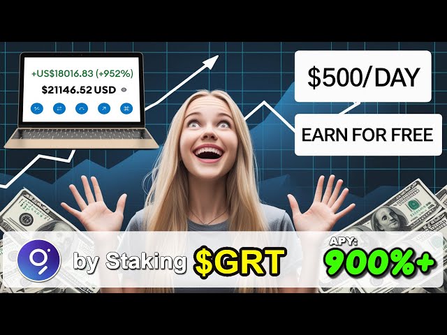 Jeton graphique de mise maintenant ! Comment le Staking de GRT Coin peut vous rapporter 500 $ de revenu passif par jour