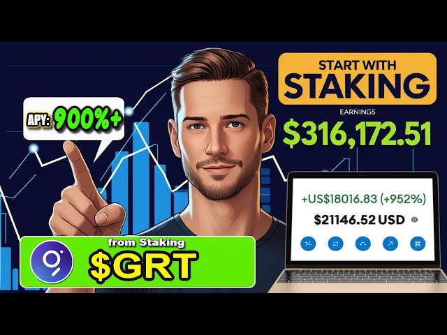 Pourquoi le Staking de GRT peut vous rapporter 500 $/jour ! Revenu passif incroyable avec le jeton Graph Token