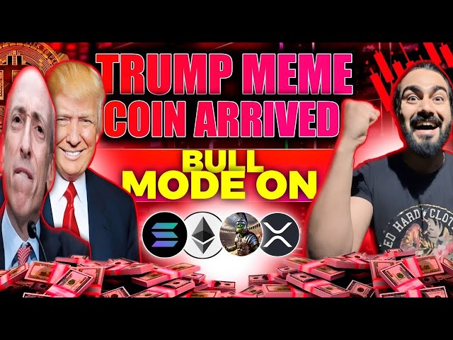 Trump Meme Token 🤔 Gaining Hard | SOL XRP LTC ETF’s 🥶 | ETH not pumping| Bitcoin & Alts next move ✅