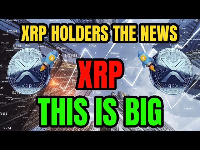 BIG UPDATE : XRP HOLDERS THE NEWS JUST DOESN'T GET ANY BIGGER THAN THIS! XRP LATEST NEWS TODAY'S