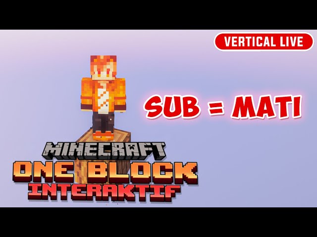 【UN BLOC】SI QUELQU'UN ME SUBIT M4TI💀 - MINECRAFT INTERACTIF EPS #9