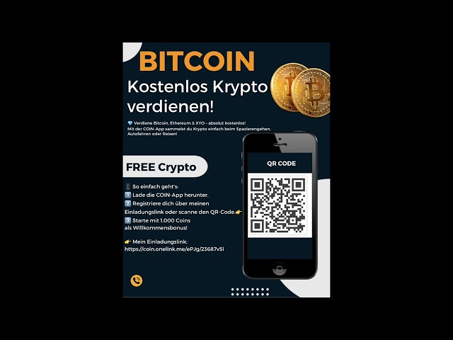 COIN 앱으로 암호화폐(BTC, ETH, XYO 등)를 획득하세요! 🚀📱 QR 코드를 스캔하고 시작하세요