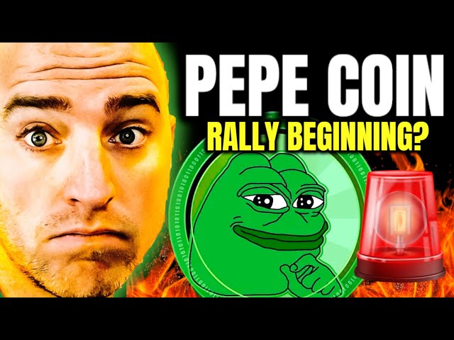 PEPE 암호화폐 랠리가 시작됩니다! 오늘의 PEPE 코인 소식!