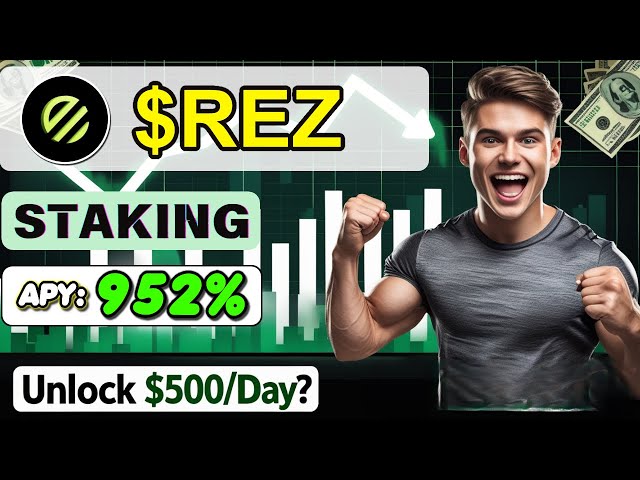 How Staking REZ Coin Can Earn You $500 a Day! Step-by-Step Guide for Passive Income