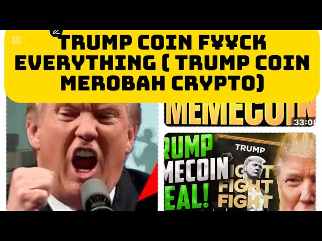 TRUMP COIN CHANGE NARRATIVE OF CRYPTO(Coin Trump merobah hype di Crypto)