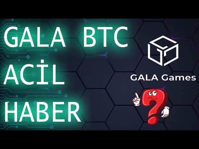 IL Y A DES NOUVELLES URGENTES SUR GALA COIN ET BITCOIN ! POURQUOI LE DÉCLIN DU CÔTÉ DES ALTCOINS ?