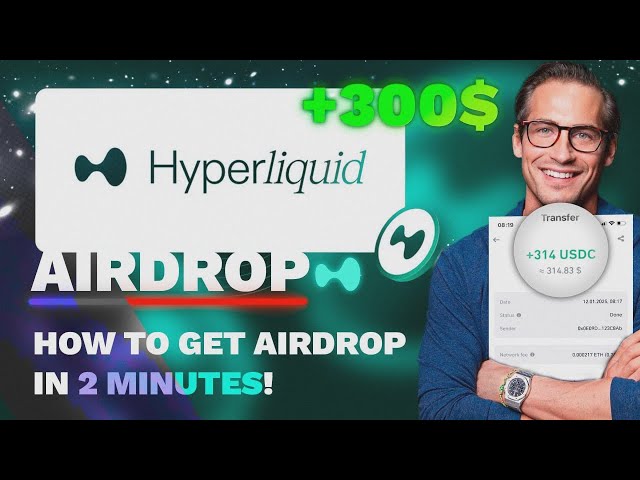 Claim Hyperliquid Airdrop | HYPE Token Step By Step Tutorial | Crypto Airdrop +300$