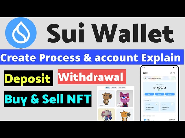 So erstellen Sie eine Sui-Wallet | sui Airdrop-Anspruch | Sui Wallet Connect | wie man NFT verkauft | #sui