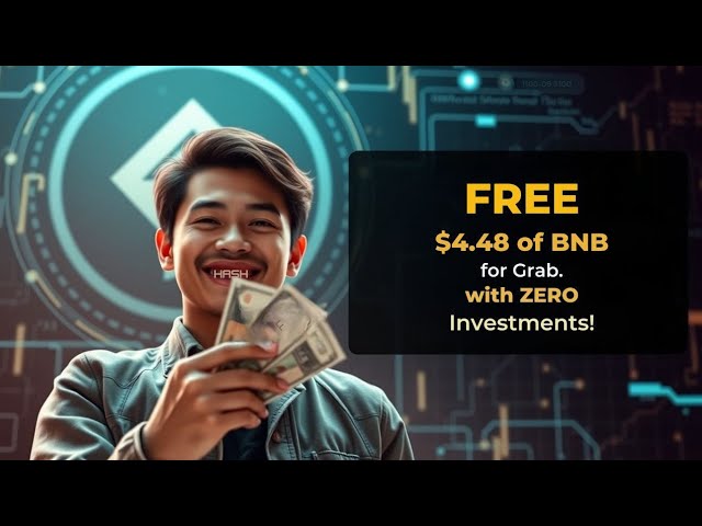 FREE $4.48 in BNB for Grab with Zero Investment just by Connecting Telegram Account