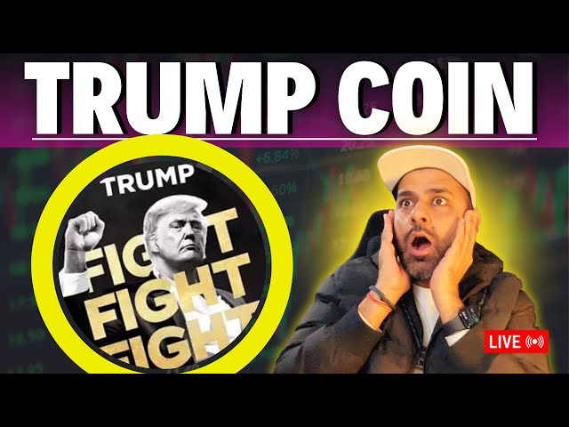 ⚠️Live-Handel mit $Trump Coin | Bitcoin | Krypto #trump #Krypto #Handel