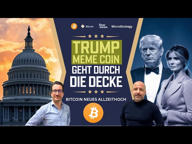 Trump Coin : tout simplement fou ! Bitcoin nouvel ATH | MicroStrategy et Dow Jones sous surveillance