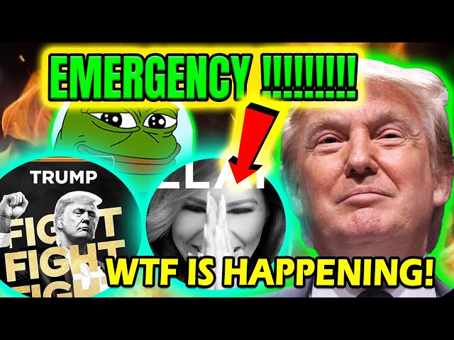 🚨WTF IS HAPPENING IN CRYPTO (URGENT!)⚠ TRUMP MELANIA PEPE BTC !!! WTF !!!!!!!!!!!!!!