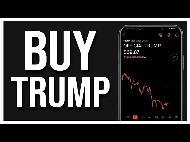 Robinhood에서 1달러에 TRUMP 코인을 구매하는 방법(Meme 코인 암호화 튜토리얼)