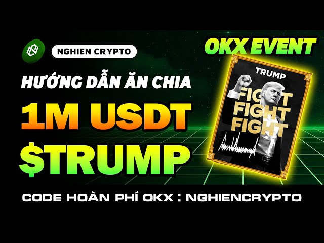 Instructions for Sharing 1 Million USDT Meme Coin TRUMP on OKX 🔥 Extremely Delicious Event for Beginners