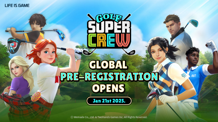 Golf Super Crew Pre-Registration Begins, Bringing Casual Golf Gameplay to Global Players