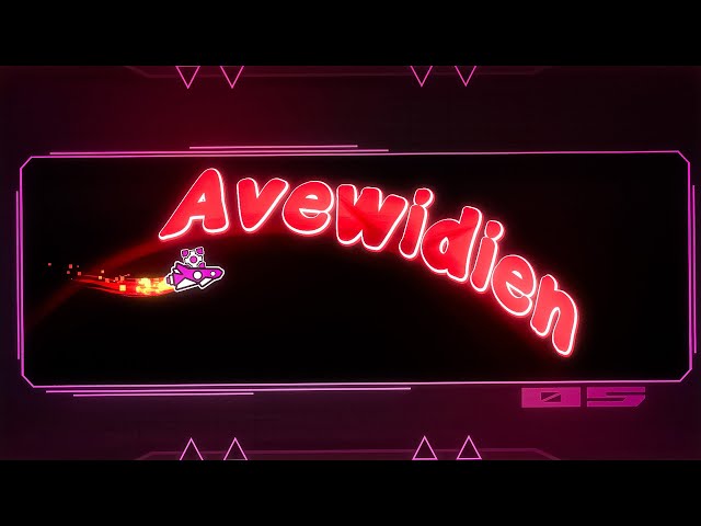 "Avewidien" par MeowMeow1337 [avec pièce de monnaie] | Géométrie Dash Quotidien #1502