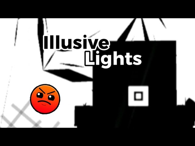 Illusive Lights by MiraCatsy、LDM オフ、3/3 コイン |ジオメトリダッシュ