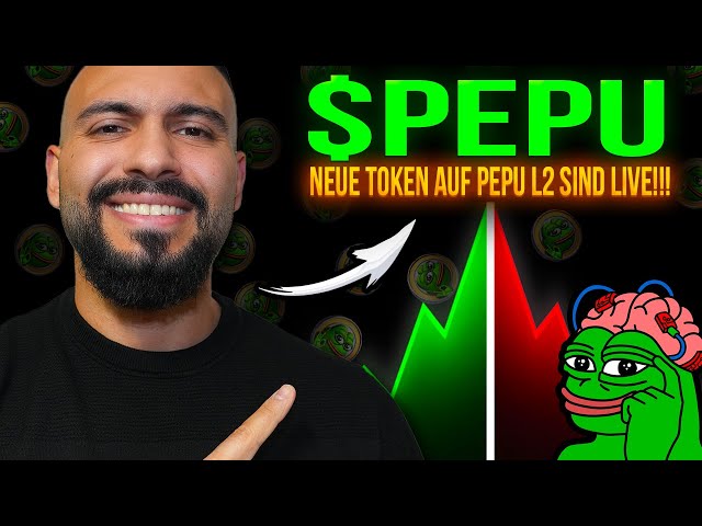 PEPE 언체인드 메가 뉴스!!! $PEPU L2 블록체인 라이브의 새로운 토큰!!! $WEPE 마지막 기회!!!