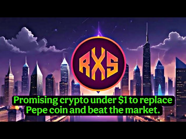 Crypto prometteuse à moins de 1 $ pour remplacer la pièce Pepe et battre le marché. #pepe #rxs