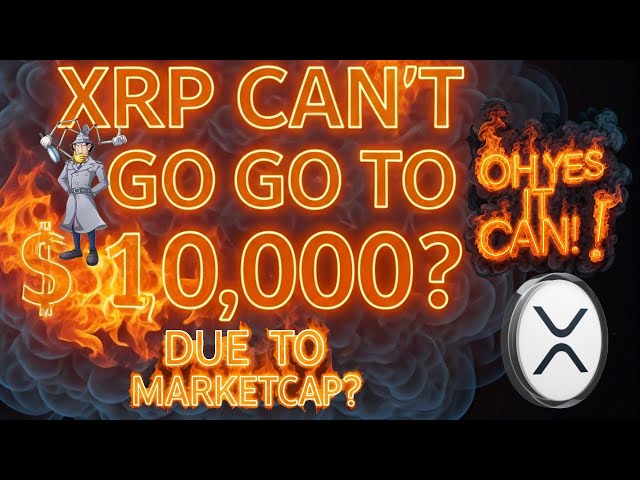 由於市值，XRP 每枚幣的價格無法超過 10,000 美元？哦，是的，可以！