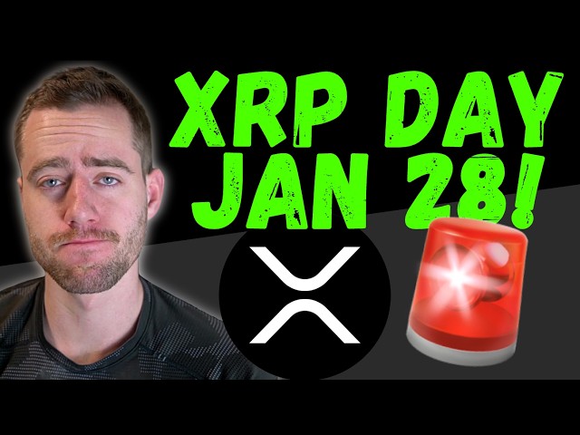 XRP 日將於 1 月 28 日到來！美國證券交易委員會 (SEC) 今天更改了加密貨幣！ （準備！）