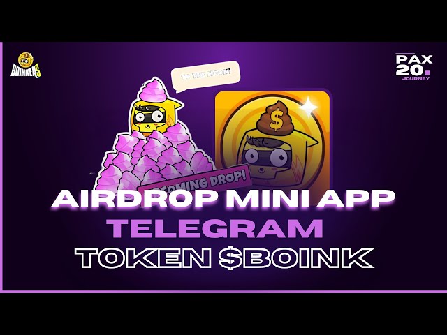 来自 Telegram Mini 应用程序的 $BOINK 代币空投