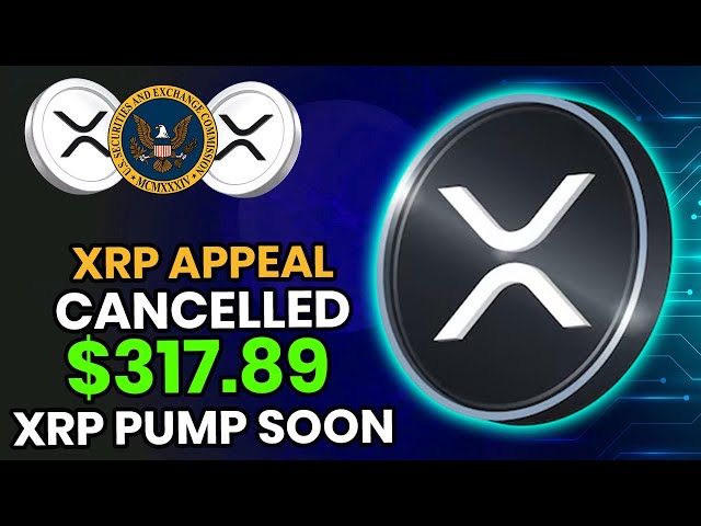 SEC 항소 취소 – XRP 리플 가격이 곧 $317.89로 상승할 예정입니다! 오늘의 Xrp 뉴스