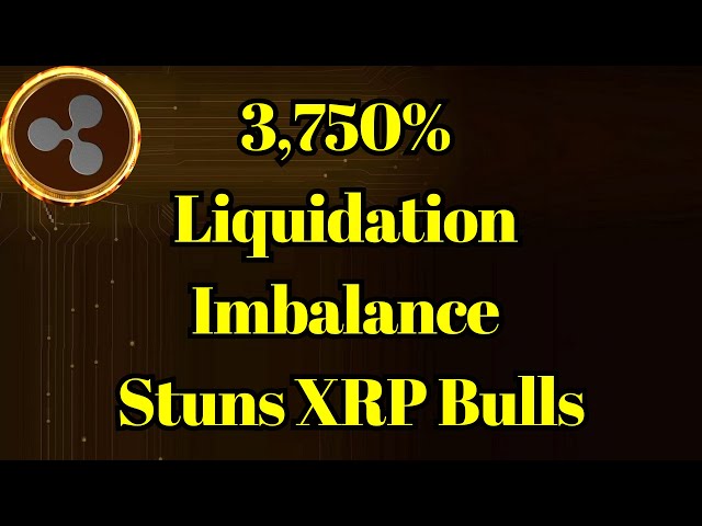 打破硬币| 3,750% 的清算失衡令 XRP 多头震惊