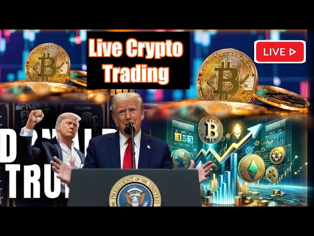 암호화폐 트랩 트레이딩 라이브 || 1월 23일 || Trump On BTC 코인 ETH ,BTC 라이브 거래