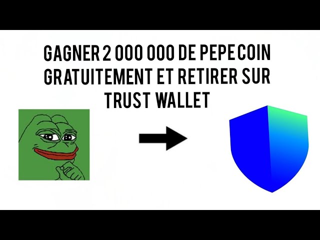 免费 PEPE：如何赢得 2,000,000 个免费 PEPE 币并从 TRUST 钱包提款