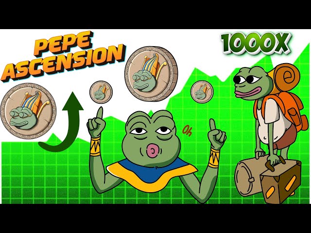 Pepe Ascension Presale Is On Fire | The Next Meme Coin With Massive Utility