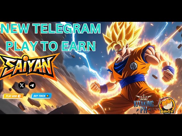 SAIYAN NEW PLAY TO EARN IN TELEGRAM THAT YOU CAN EARN TON TOKEN!