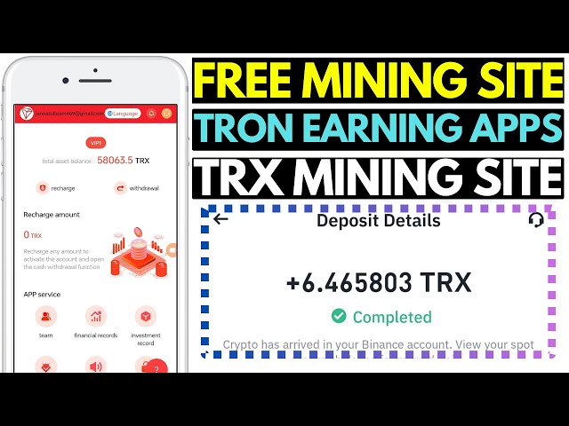 Best TRX Mining Site Today | New TRON Earning Apps in 2025 | Free TRON Investment Platform