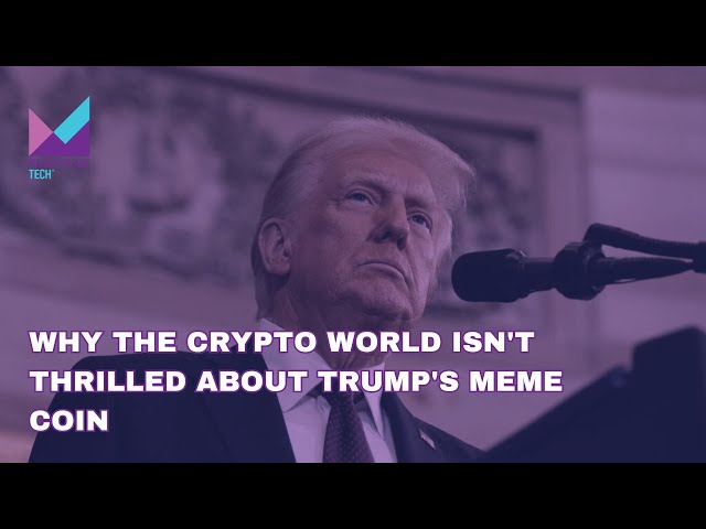 Warum die Krypto -Welt nicht begeistert von Trumps Meme -Münzen | Bytes: Woche in Rezension | Marketplace Tech