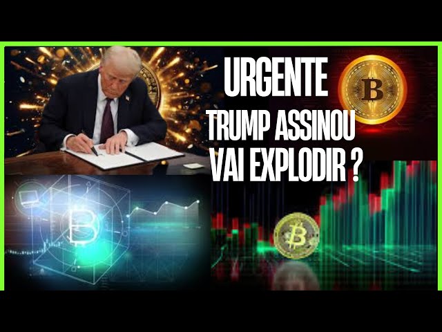 turgente！特朗普簽署了加密貨幣行政命令！！現在會爆炸市場嗎？ BTC 2025