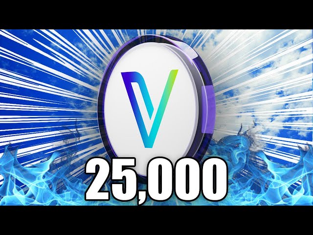 2025년에는 25,000개의 VECHAIN ​​코인의 가치가 어떻게 될까요... [altseason ATH 가격]