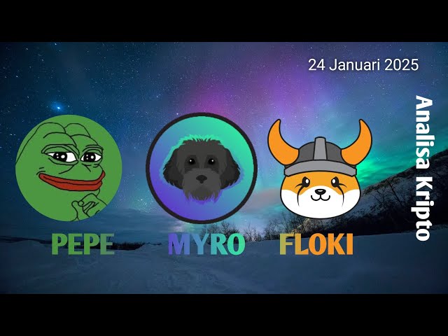 加密分析 - 更新流行的令牌模因Pepe，Myro和Floki，哪些將首先上升？