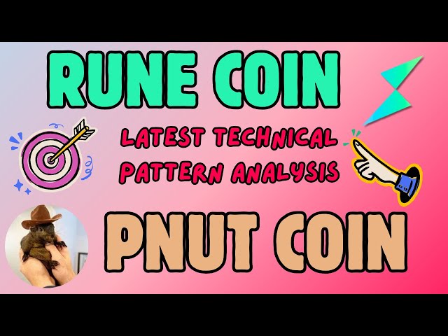 Rune Coin & Pnut Coin Neueste technische Diagrammmuster!