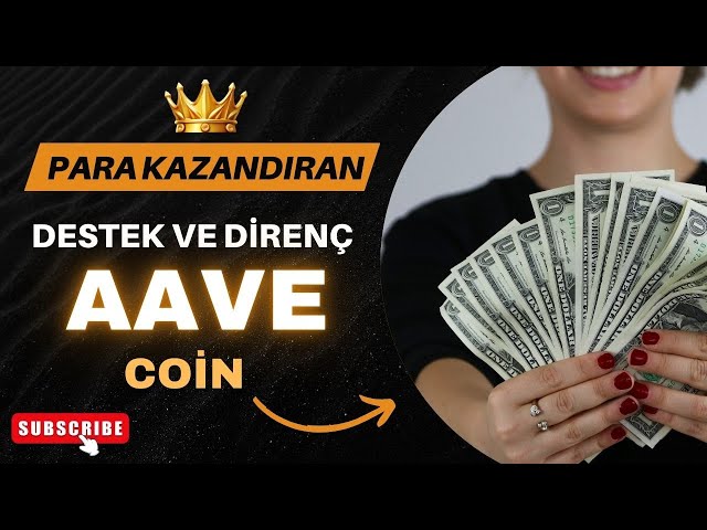 aave coin重要なサポートと抵抗ゾーン#aavecoin #aaveaanaliz #parakarazanma