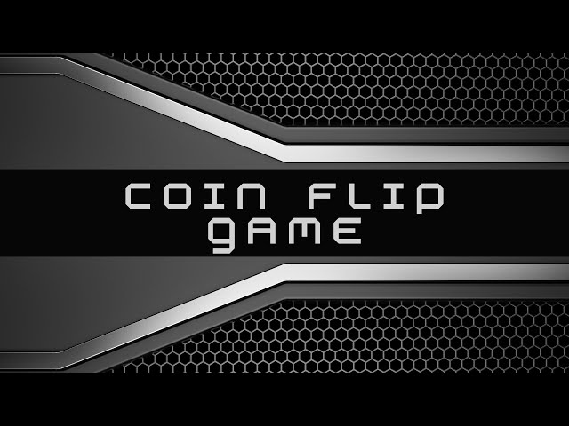 Coin Flip Game | By Text.X | Full Tutorial