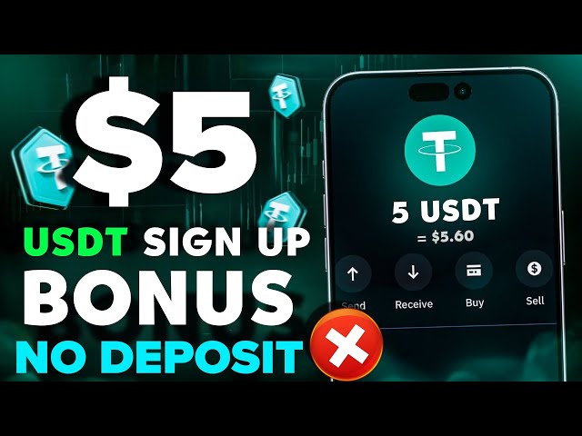 ⛔ No Deposit: CLAIM $5 - $100 USDT in Bonuses _ Sign up Reward • Make money online with investments