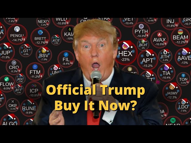 Panic-Sell Now? ⚠ Official Trump Crypto Meme Token Analysis