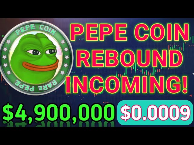 Pepe硬币价格反弹接入！ Pepe Whale出售490万美元的令牌| Pepe硬币价格预测