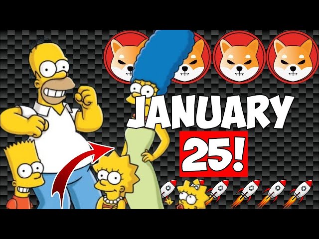 Simpson 's는 2025 년 1 월 25 일에 Shiba Inu Coin 가격을 예측합니다 !!