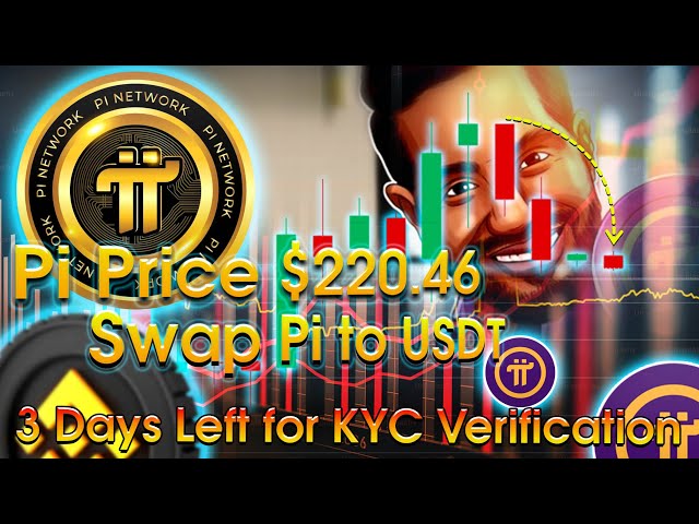 Swap Pi Coin to USDT on Pi Bridge | Pi Price to $220.46 After Open Mainnet | ⚠️3 Days Left for KYC